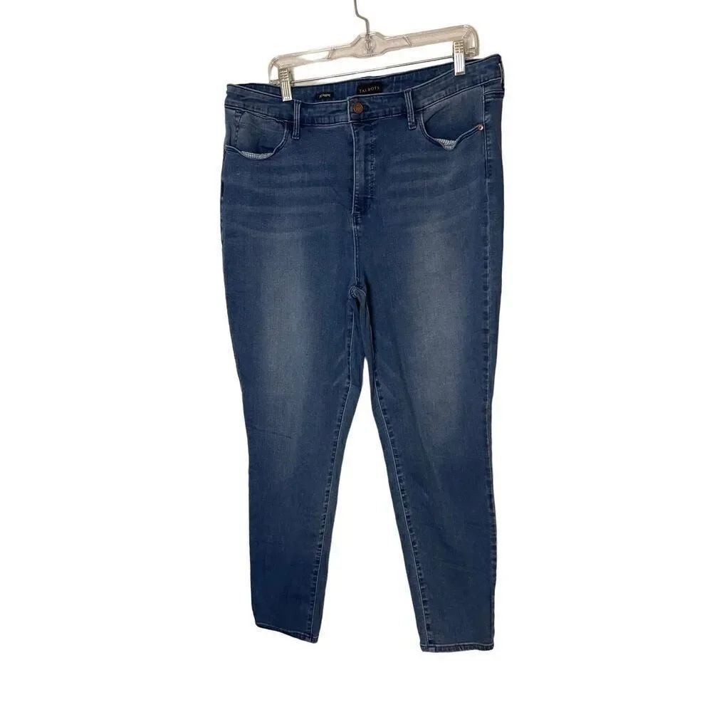 Talbots Plus Medium Wash Jegging Size 18